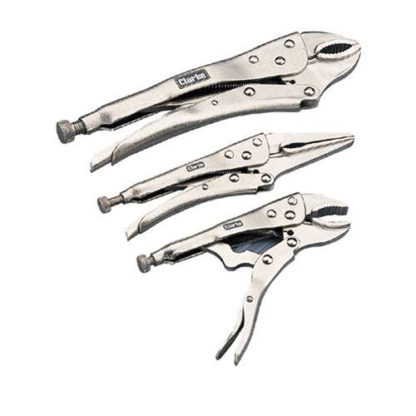 3 Piece Lock Grip Plier Set-0