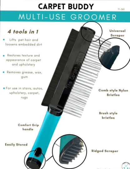 The Carpet Buddy - multi-use groomer - Image 2
