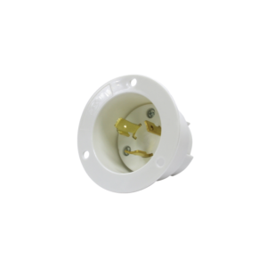 Mytee flanged male inlet receptacle E360