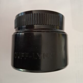 Cuff-Lynx 2.5" female cuff x 2.5" female vac hose, swivel