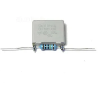 Numatic suppressor capacitor assembly with discharge resistor 230096